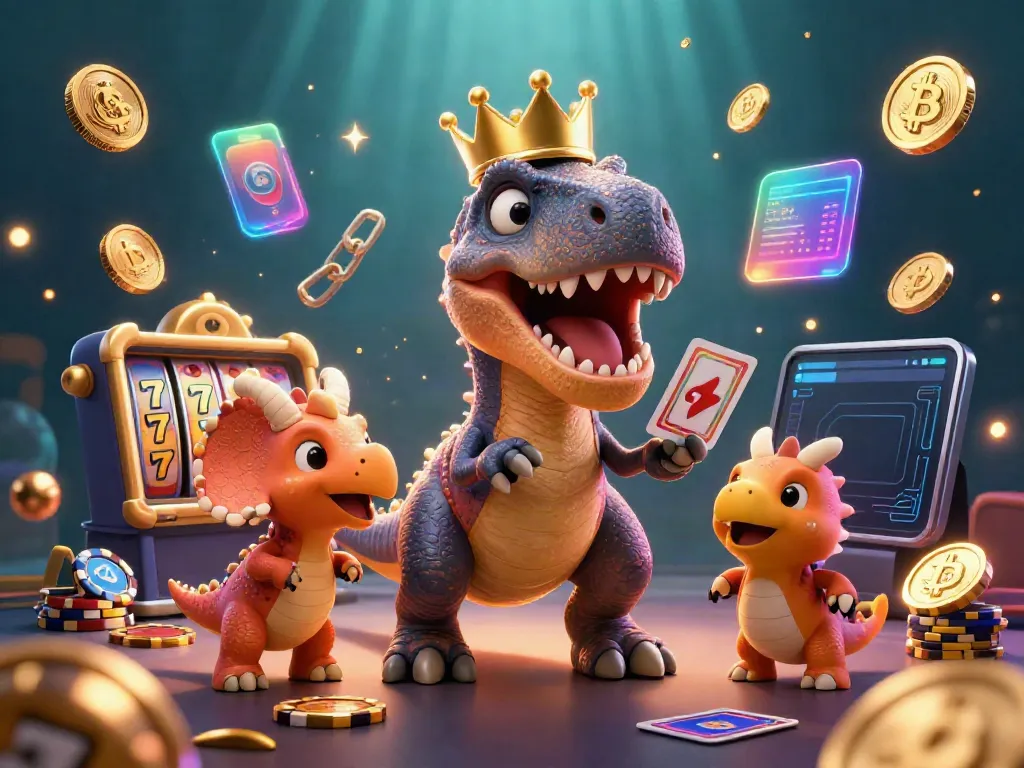 Experience thrilling gameplay with cm88's fun casino characters, vibrant slot reels, and crypto elements.